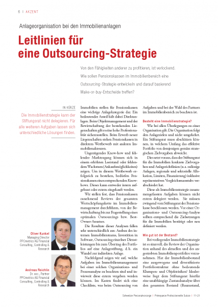 Leitlinien für eine Outsourcing-Strategie