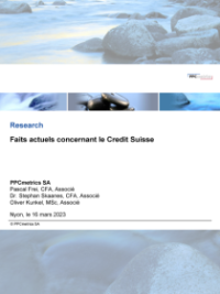 Faits actuels concernant le Credit Suisse