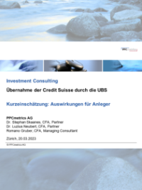 Übernahme der Credit Suisse durch die UBS