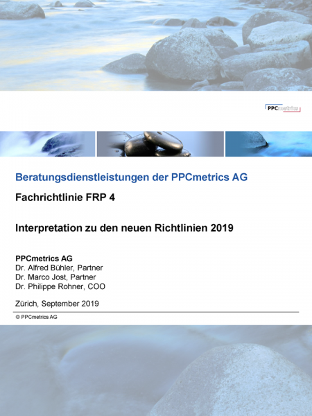 Präsentation PPCmetrics zur FRP 4, September 2019
